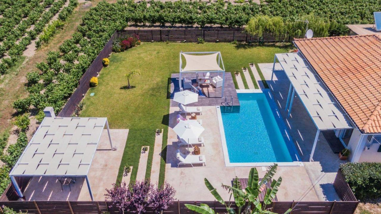 Madini Luxury Villa With Private Heated Pool Vanato 外观 照片