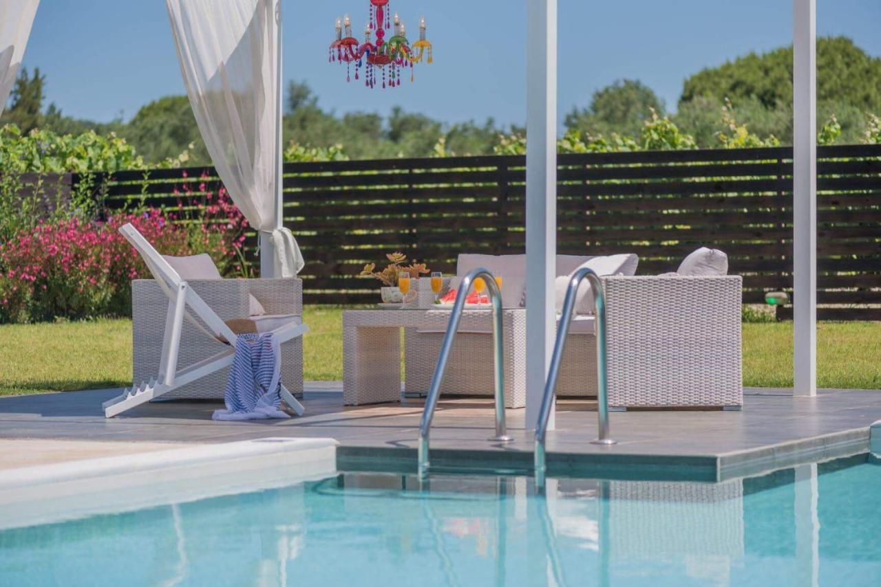 Madini Luxury Villa With Private Heated Pool Vanato 外观 照片