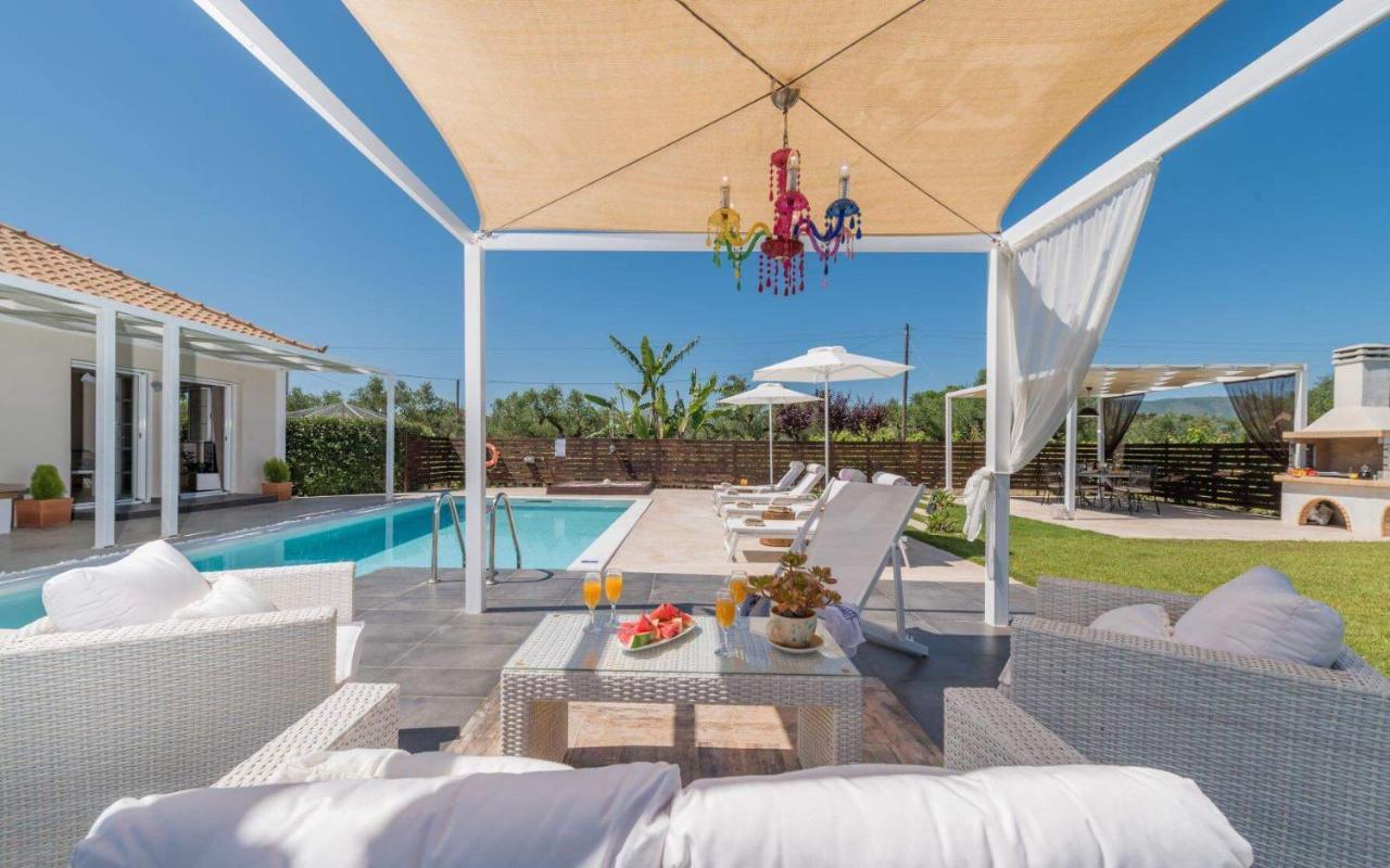 Madini Luxury Villa With Private Heated Pool Vanato 外观 照片